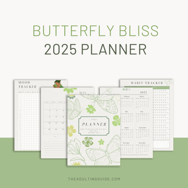 2025 Butterfly Bliss Digital Planner